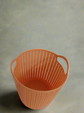 Large Round Brown Storage Basket